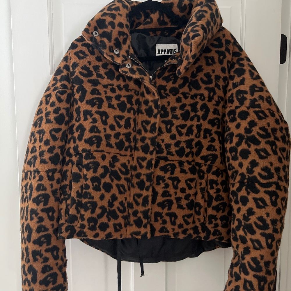 Apparis Animal Print Jacket